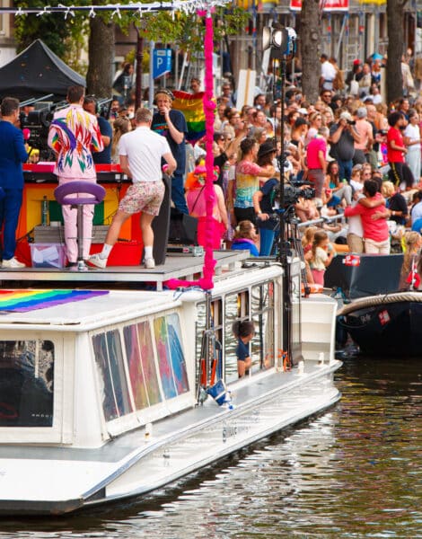 Pride Amsterdam boot huren