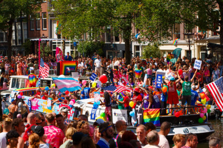 Smidtje Luxury Cruises boat in Canal Parade